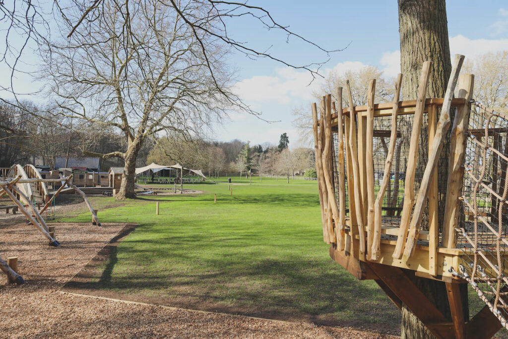The new phase two play integrates to the original play at Audley End Miniature railway by CAP.Co