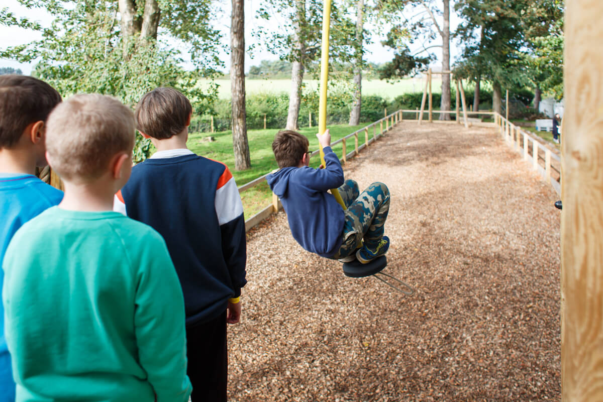 Challenge Woods at the Nest Norwich - with adventure play design and build by CAP.Co