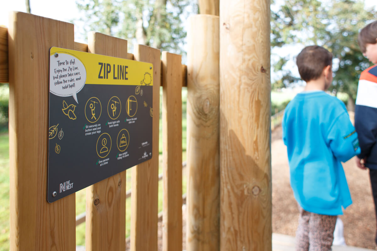 Challenge Woods at the Nest Norwich - with adventure play design and build by CAP.Co