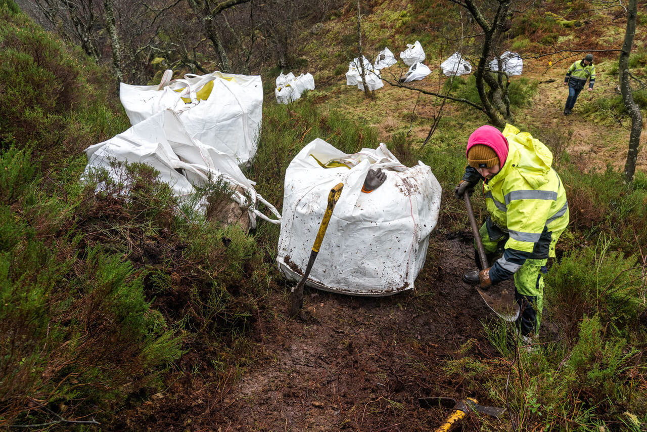 Path building work commences