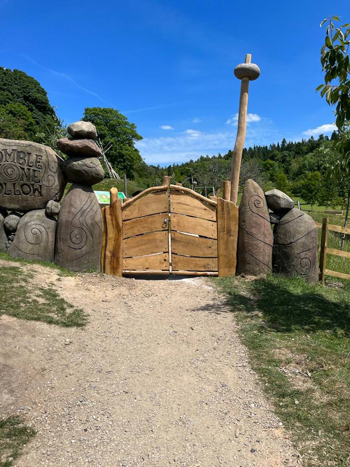 The new entrance to Tumblestone Hollow by CAP.Co