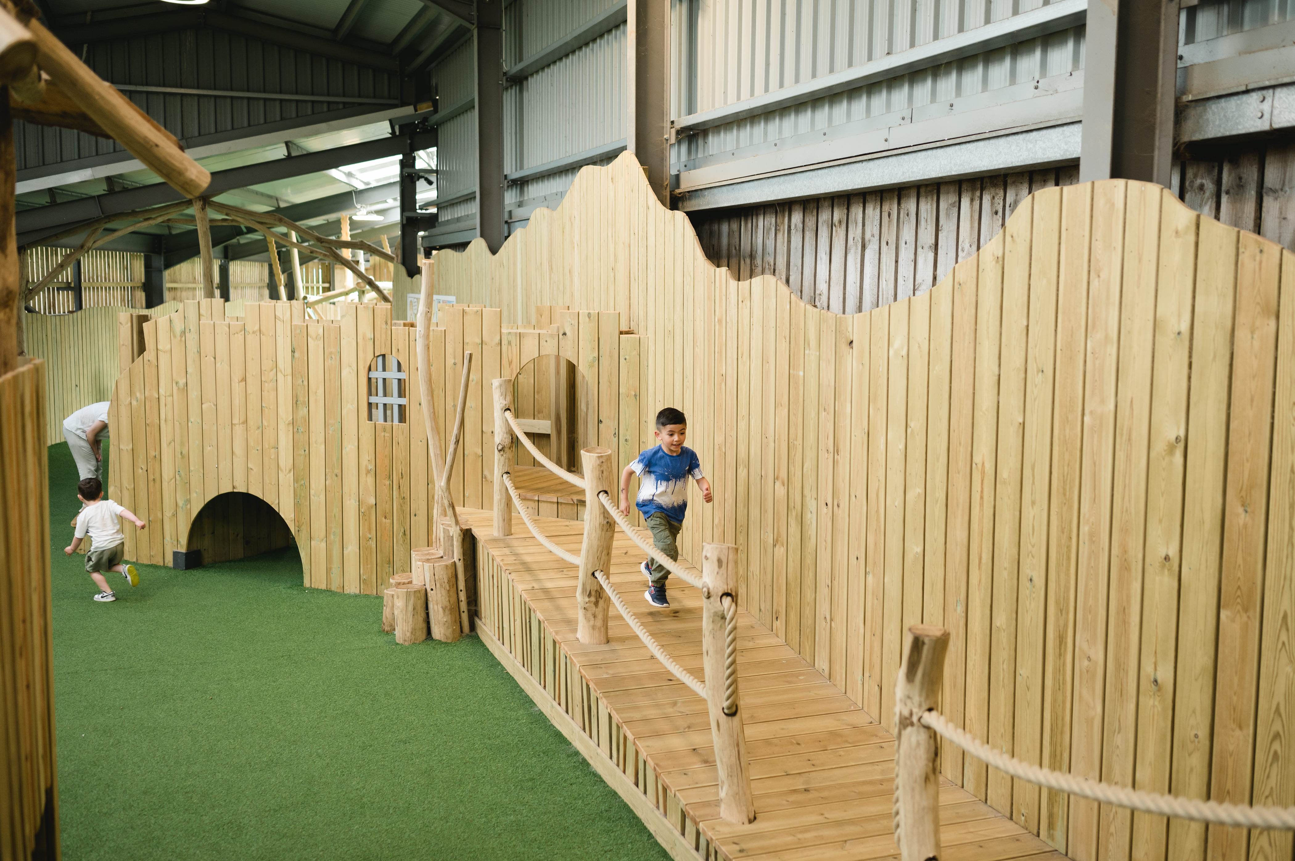 CAP.Co Walby Farm Park Adventure Play completed