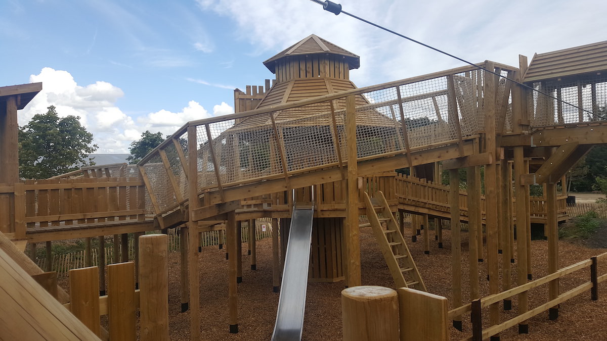 Close up of Chobham Adventure Farm