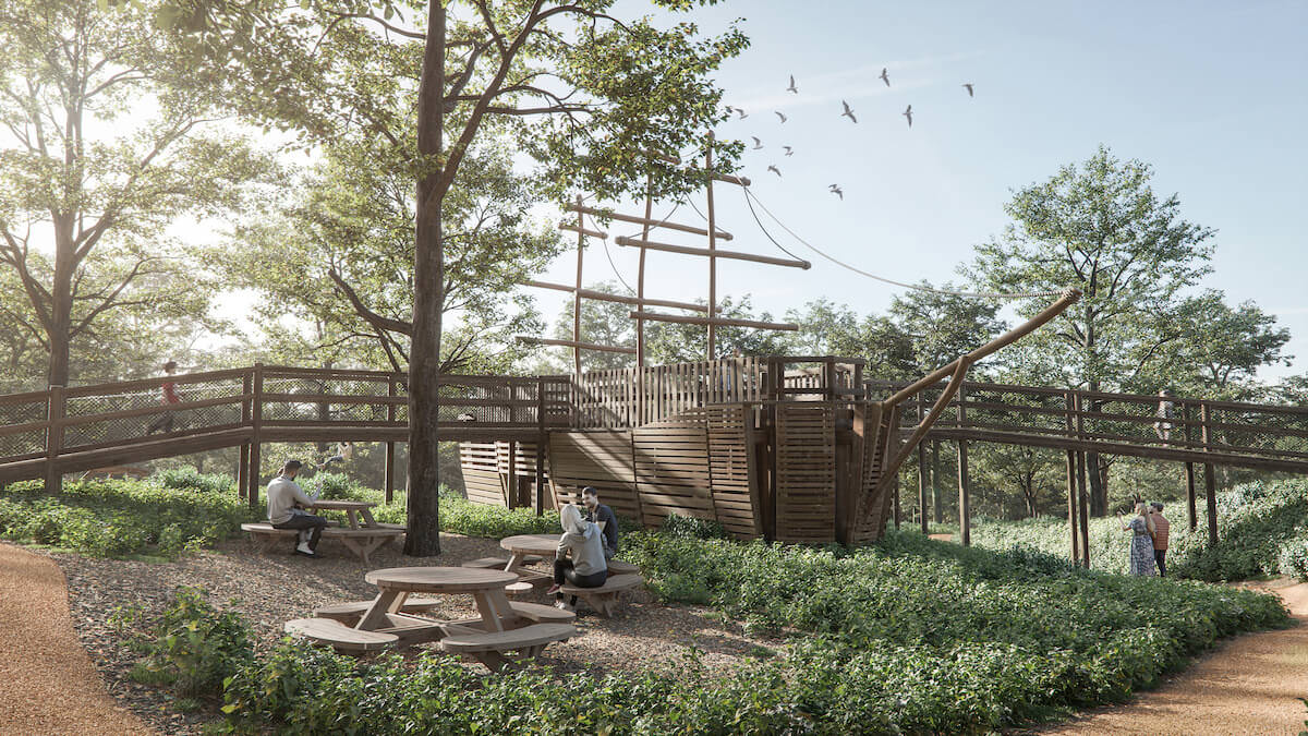 Belvoir Castle adventure play CGI2 by CAP.Co Creating Adventurous Places