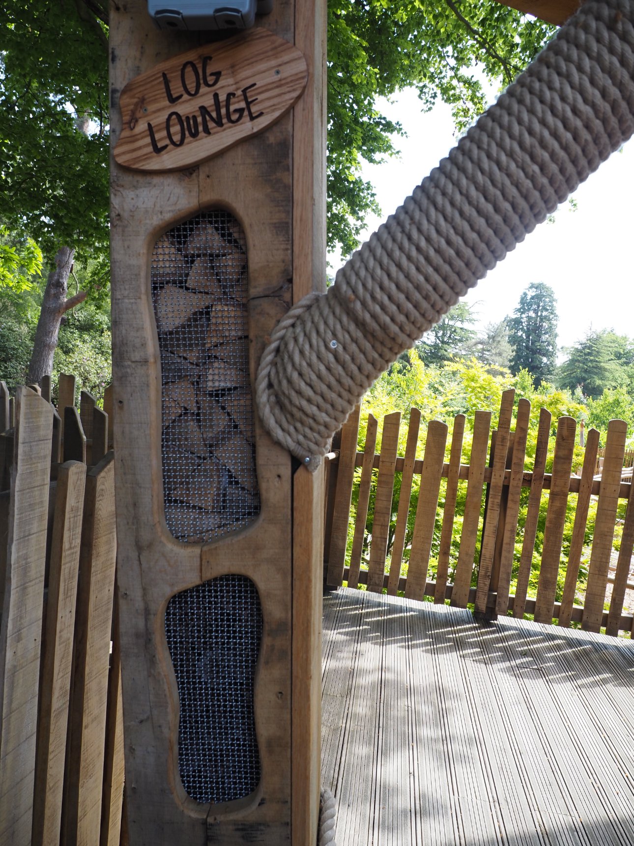 The Log Lounge at Windsor Great Park