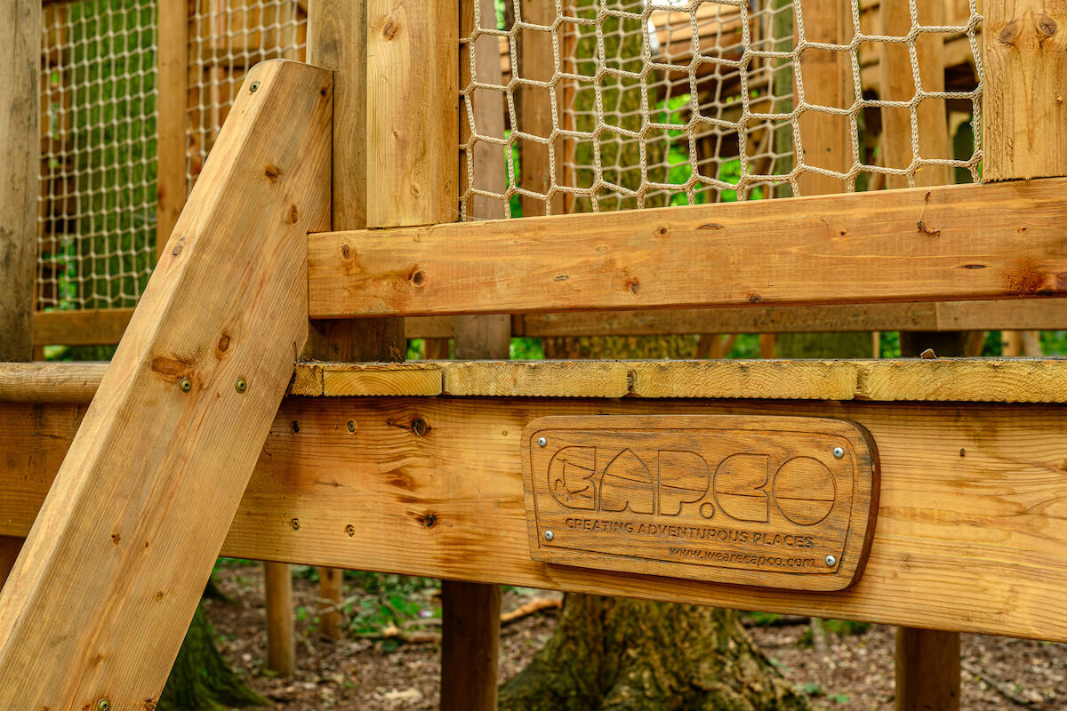 We created this play so added a sign at Hermits Hollow at Coombe Country Park with Adventure play by CAP.Co