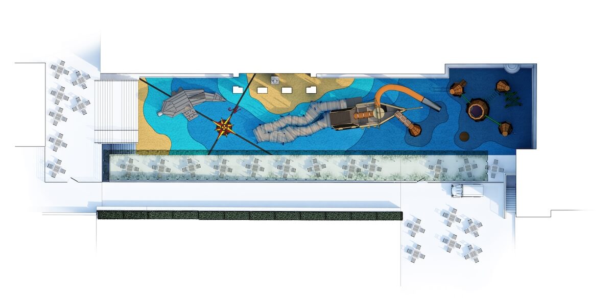 Finalised render of the play at National Maritime Museum