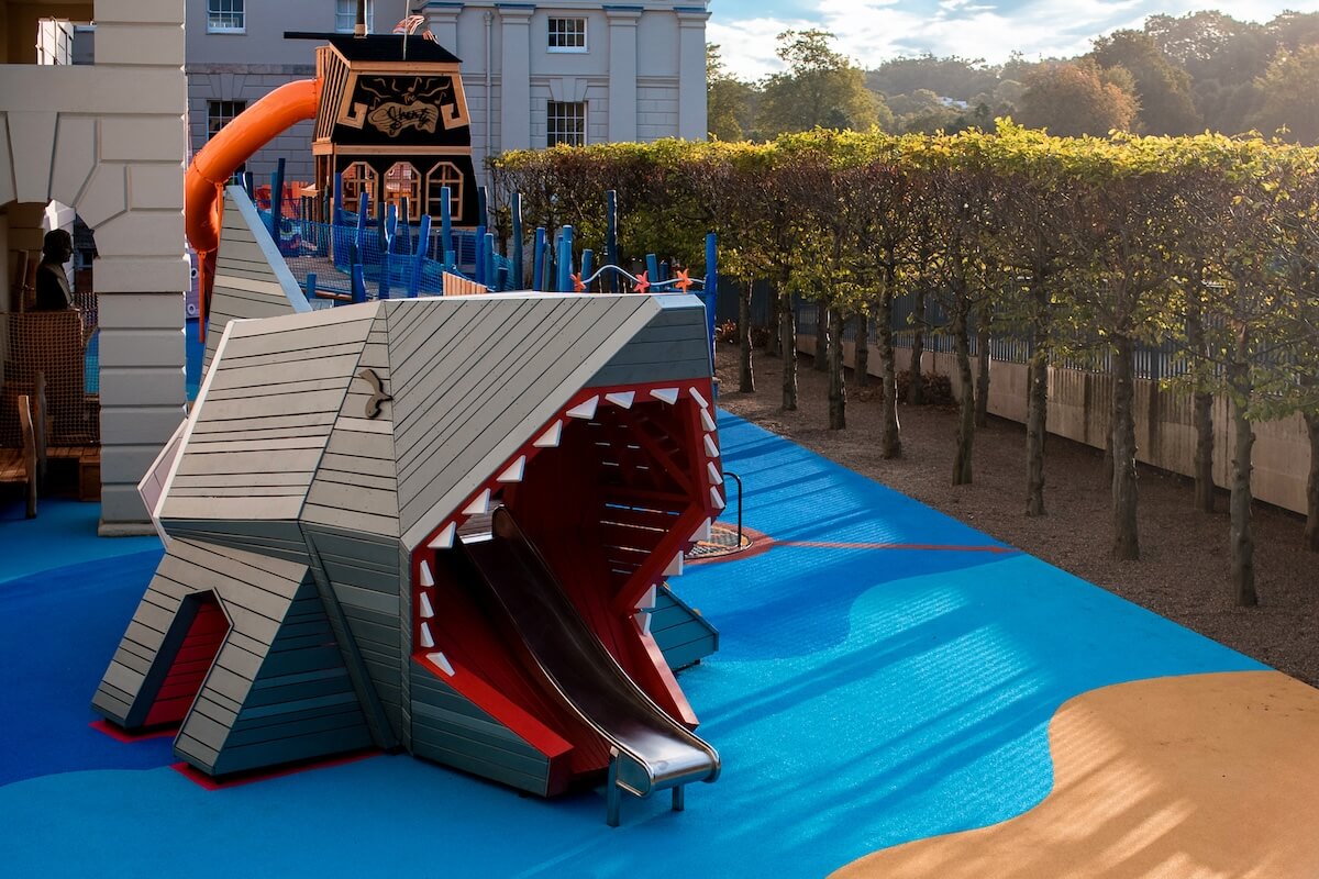 Long view inside The Cove at the National Maritime Museum Inclusive play by CAP.Co