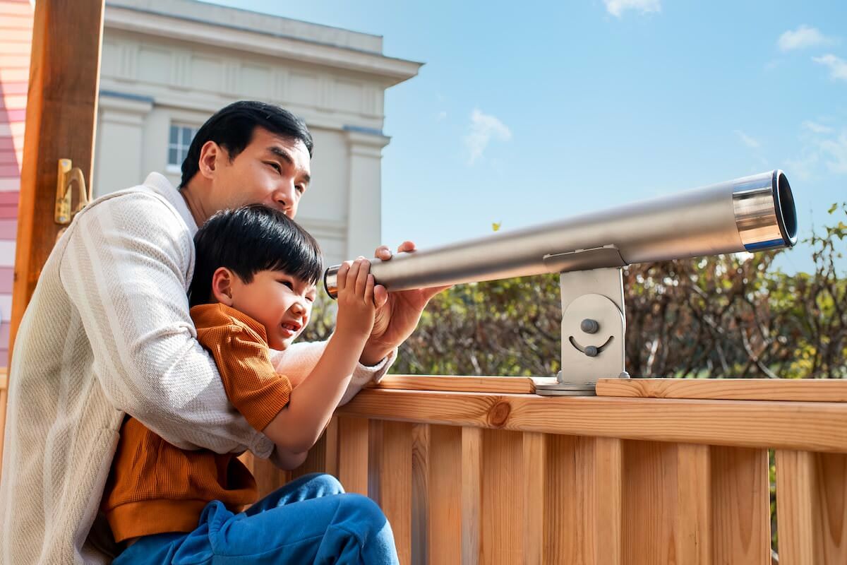 Lookout aboard the Shanty at The Cove at the National Maritime Museum Inclusive play by CAP.Co