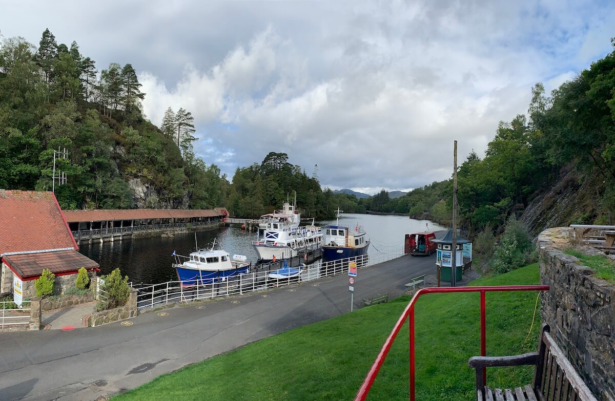Roderick Dhu Watch Tower at Loch Katrine