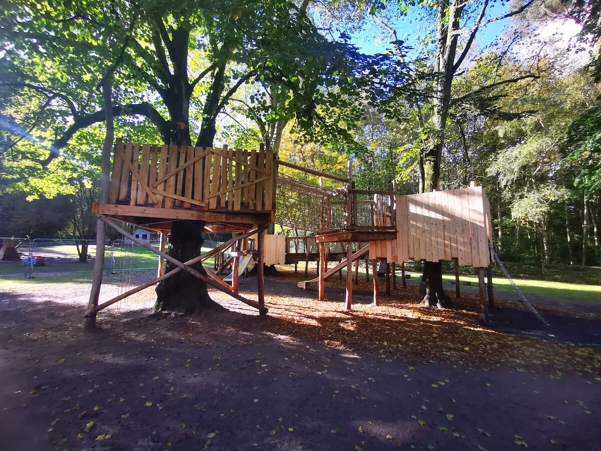 Sunshine on The adventure play for Barrow Hills School by CAP.Co