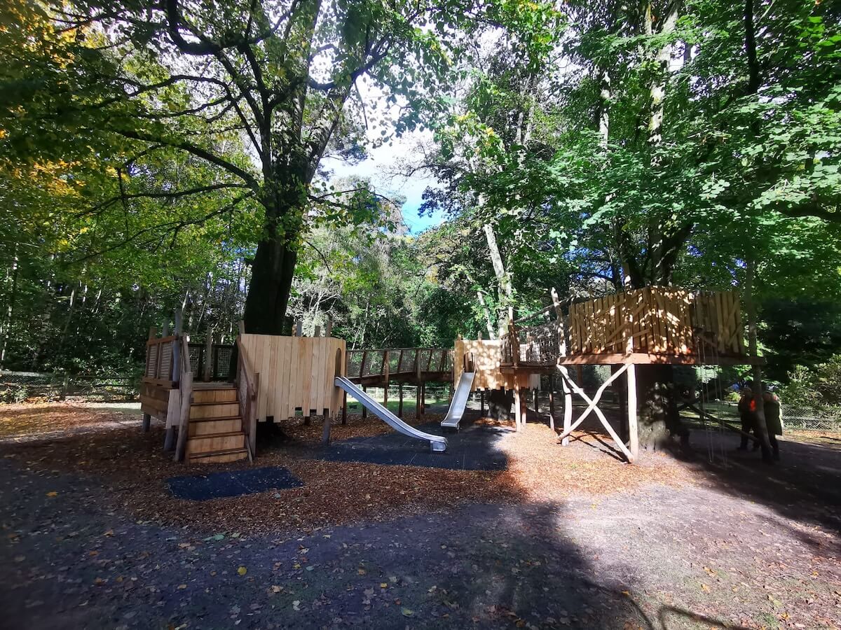 The all new adventure play at Barrow Hills School by CAP.Co