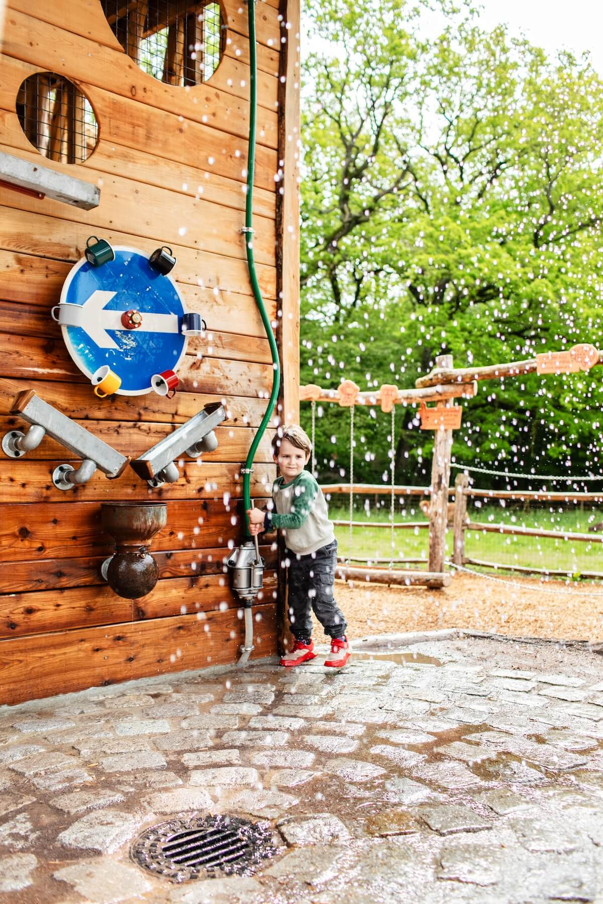 More water play at Parc Sainte Croix Neos Homestead by CAP.CO Photography by Kev Foster
