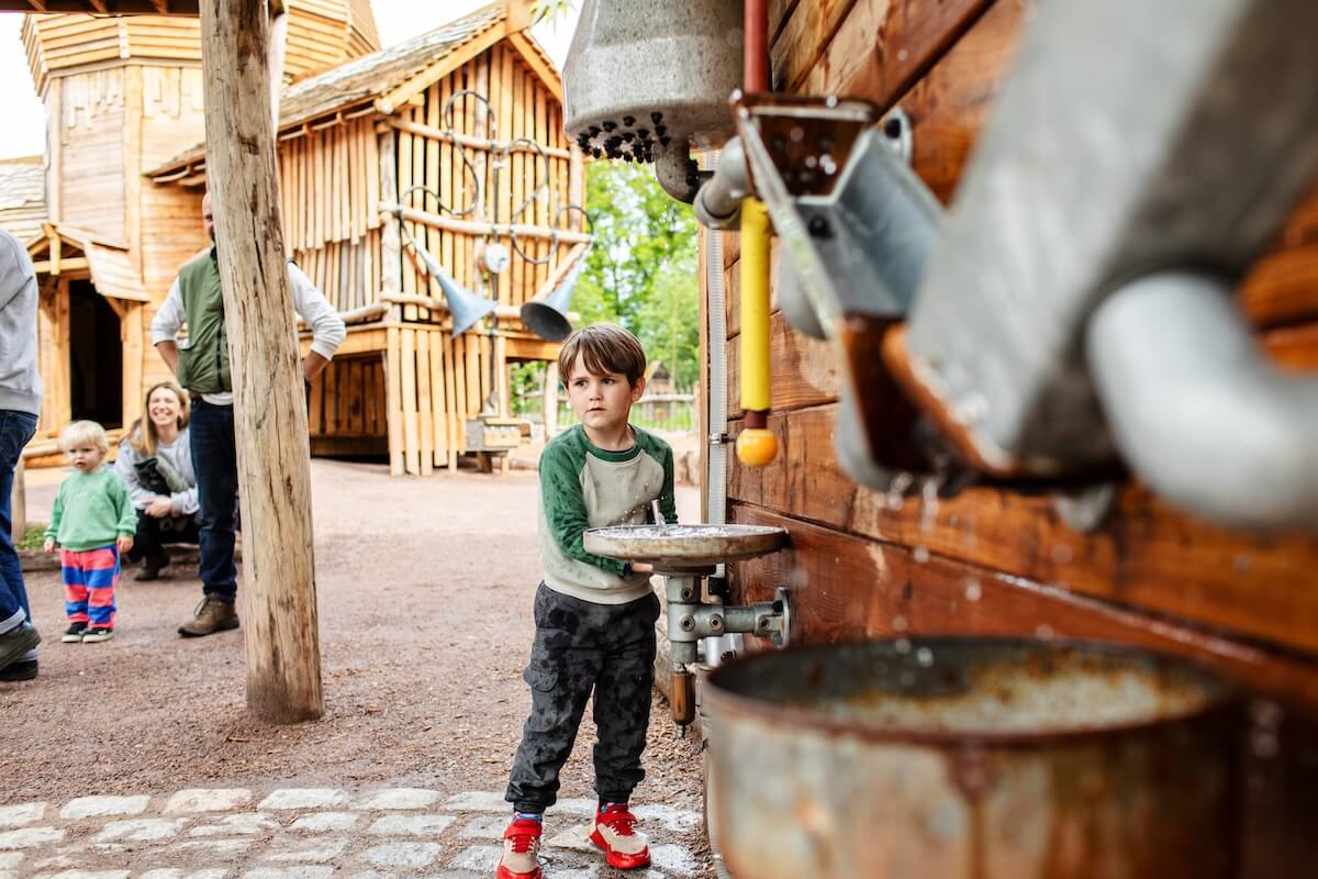 Water play at Parc Sainte Croix Neos Homestead by CAP.CO Photography by Kev Foster