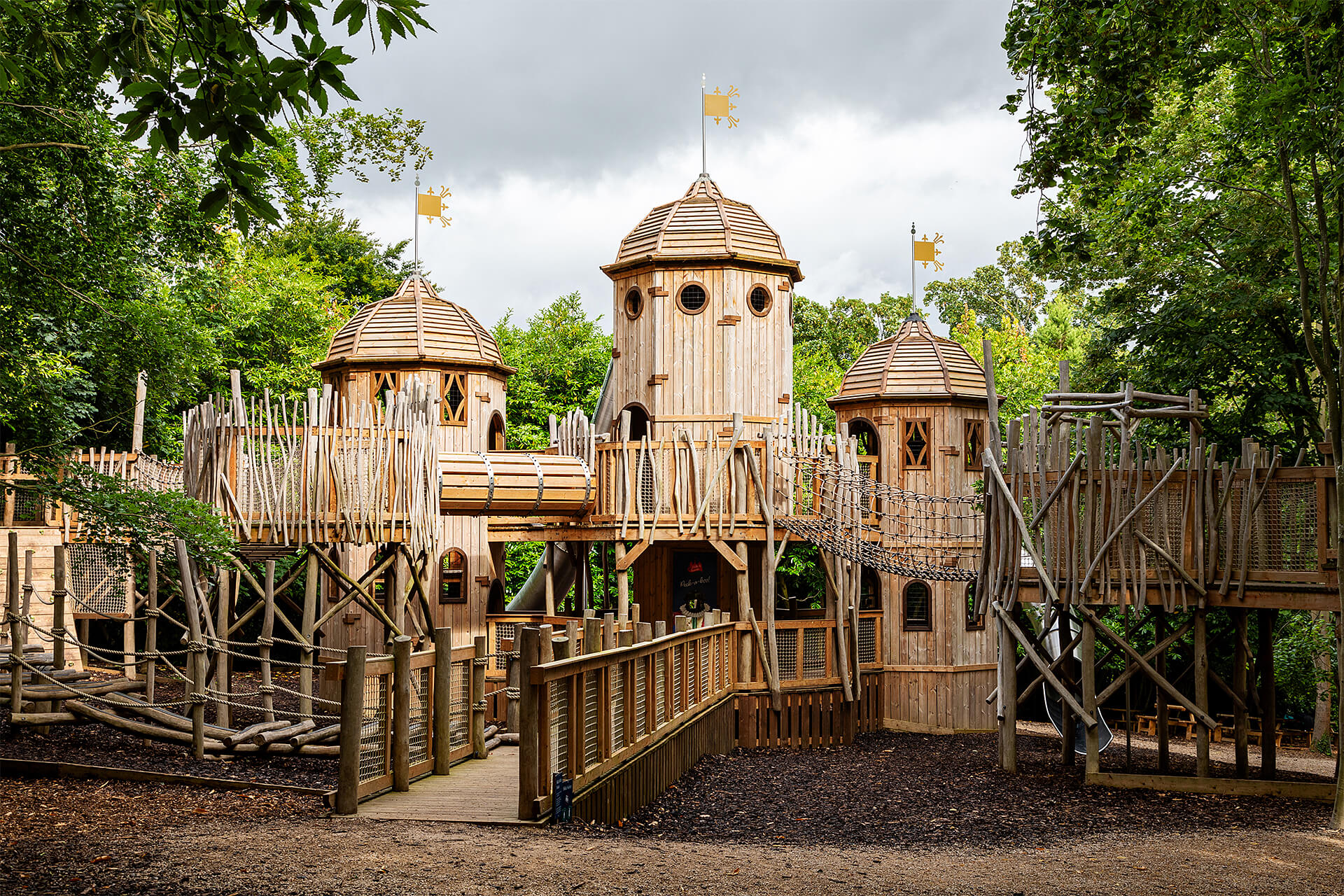 Hide and Secrets adventure play at Burghley House by CAP.CO with photography by Kev Foster lead