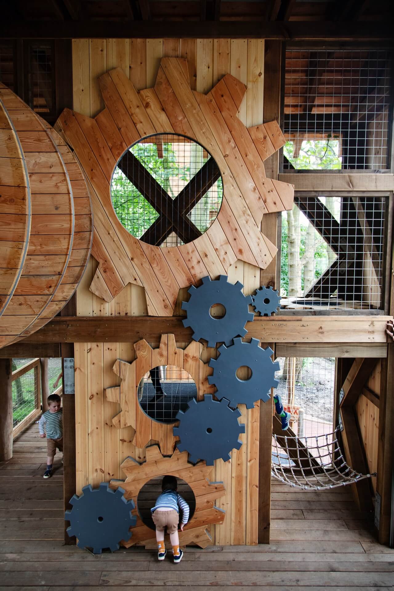 See the inner workings of the Brusselton incline at Hopetown Darlington adventure play by CAP.CO with photography by Kev Foster.