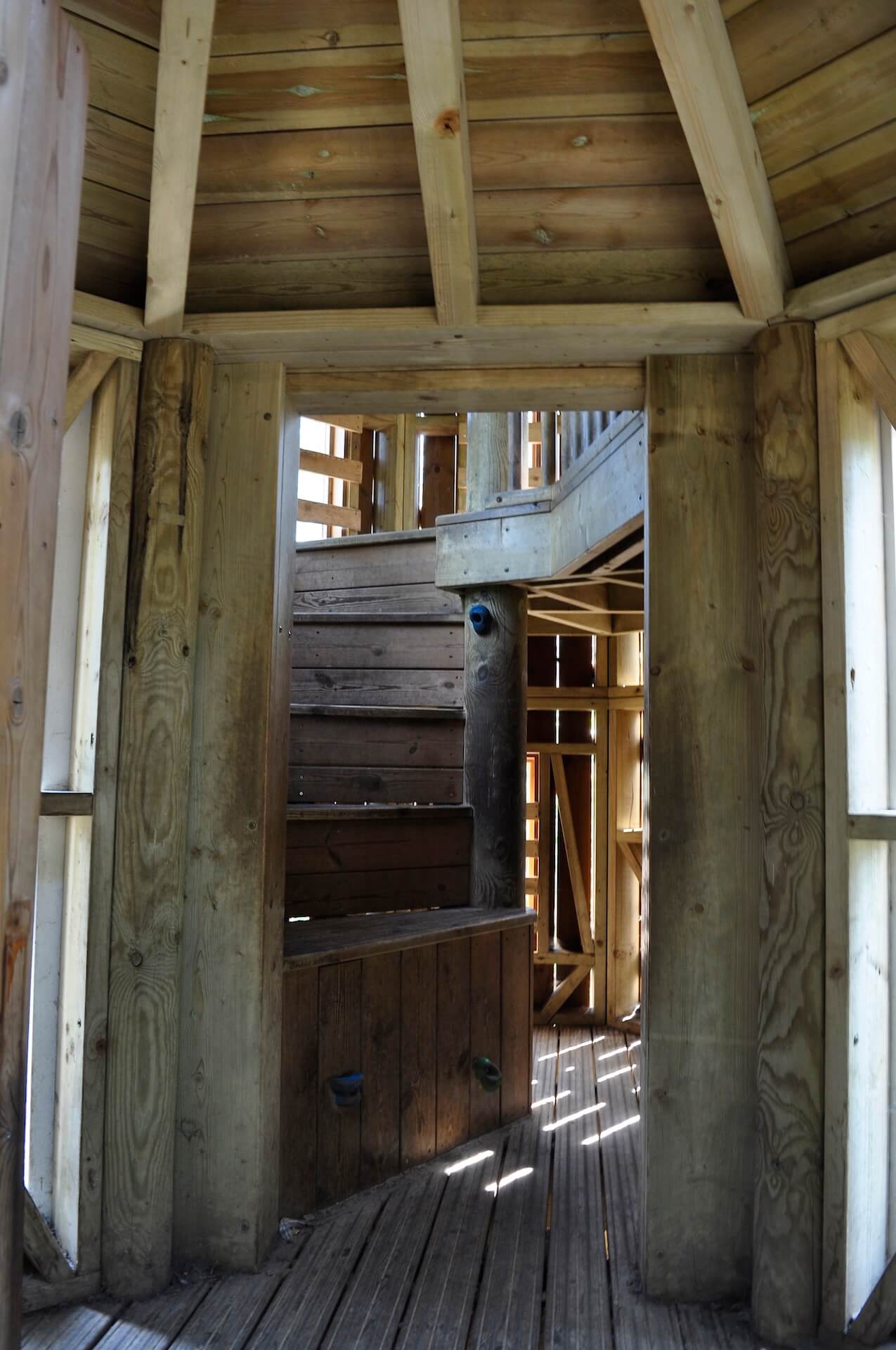 The big step up to make sure you are able to access the tower within the adventure play at Sandringham Estate by CAP.CO