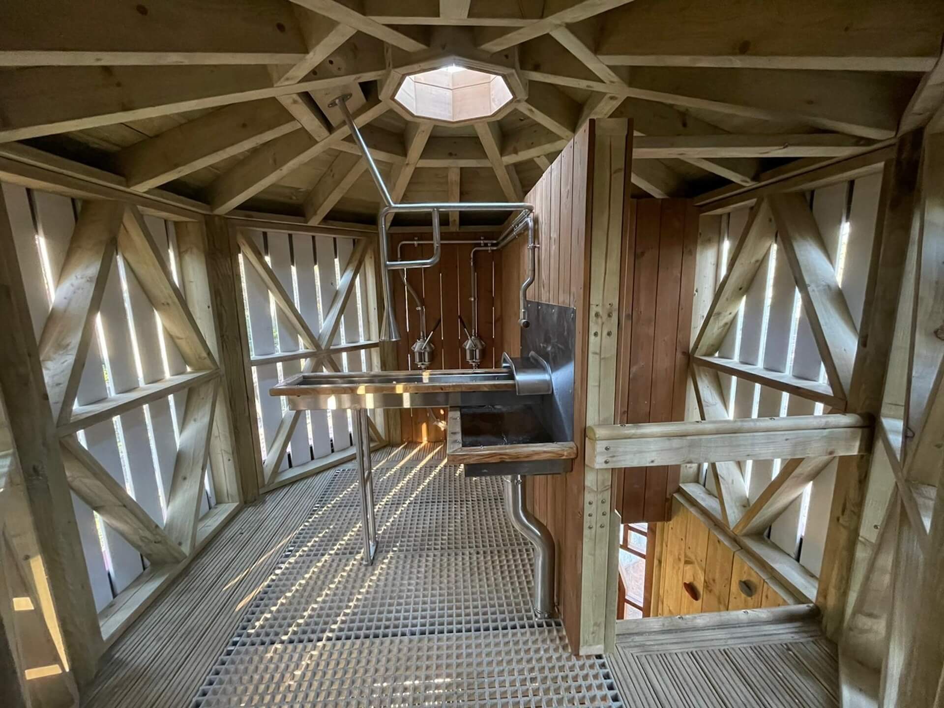 Water play tables adventure play at Sandringham Estate by CAP.CO