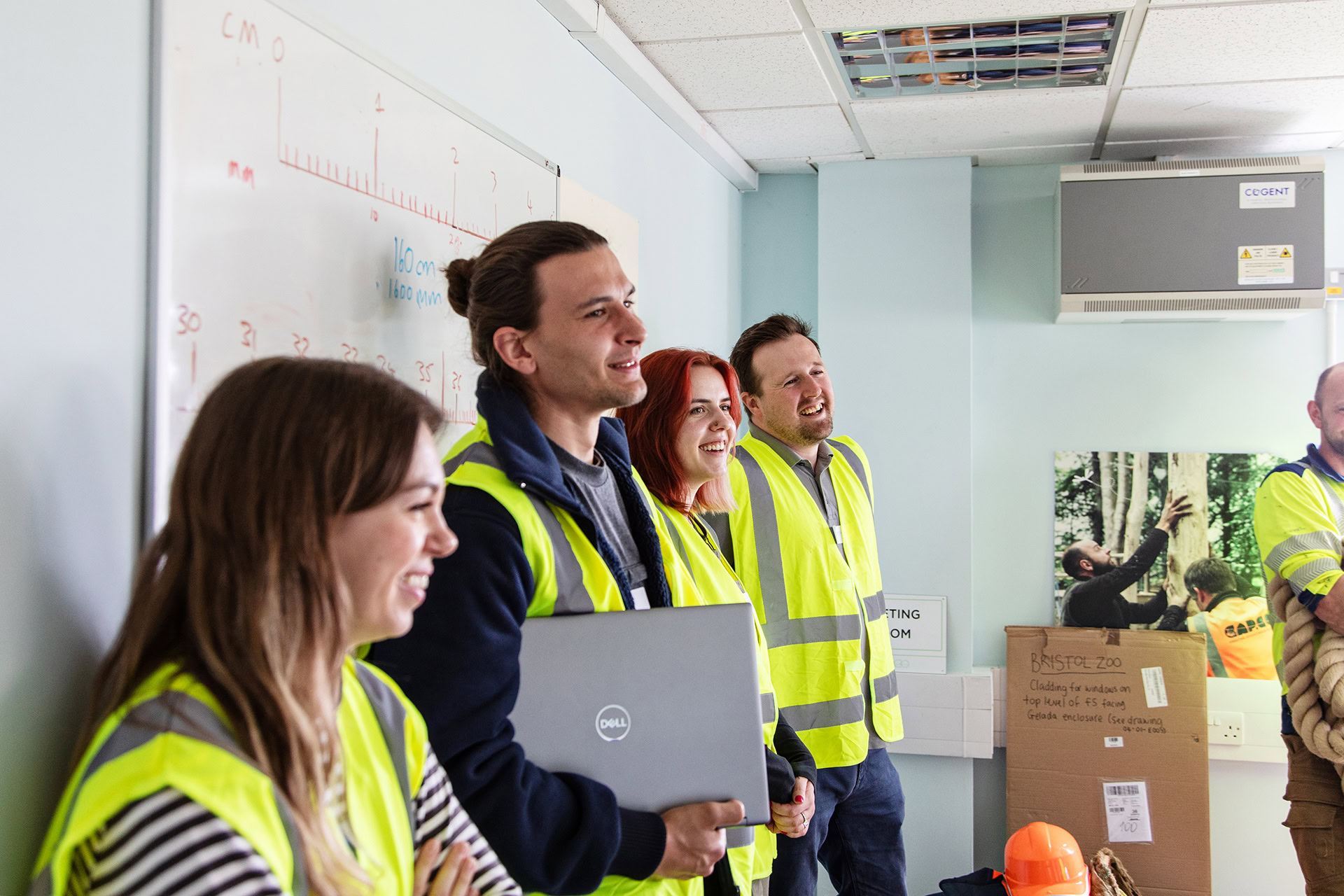 CAPCO Poringland school visit to the workshop photography by Kev Foster