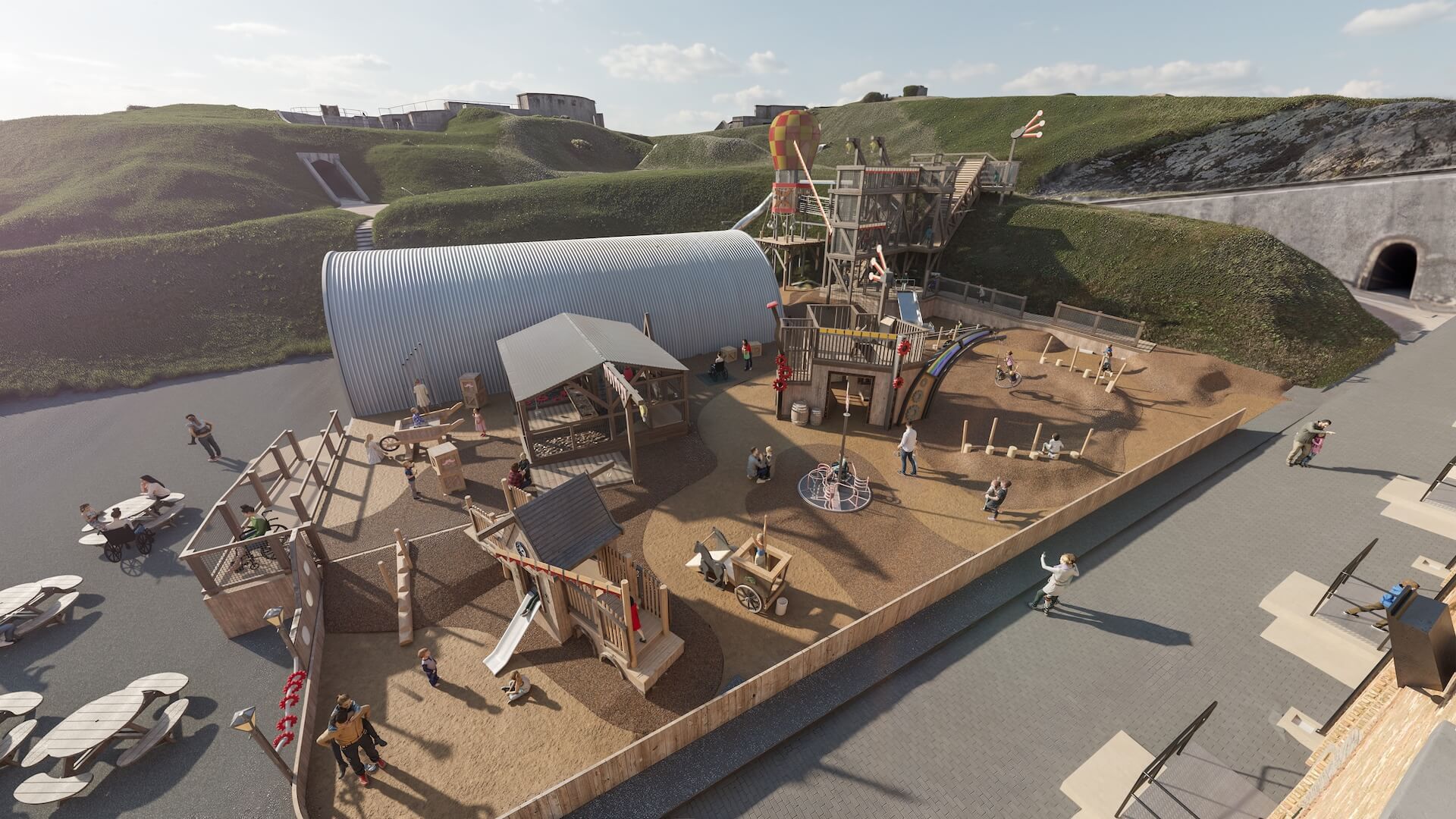 Newhaven Fort Adventure Play CGI's by CAP.CO 1