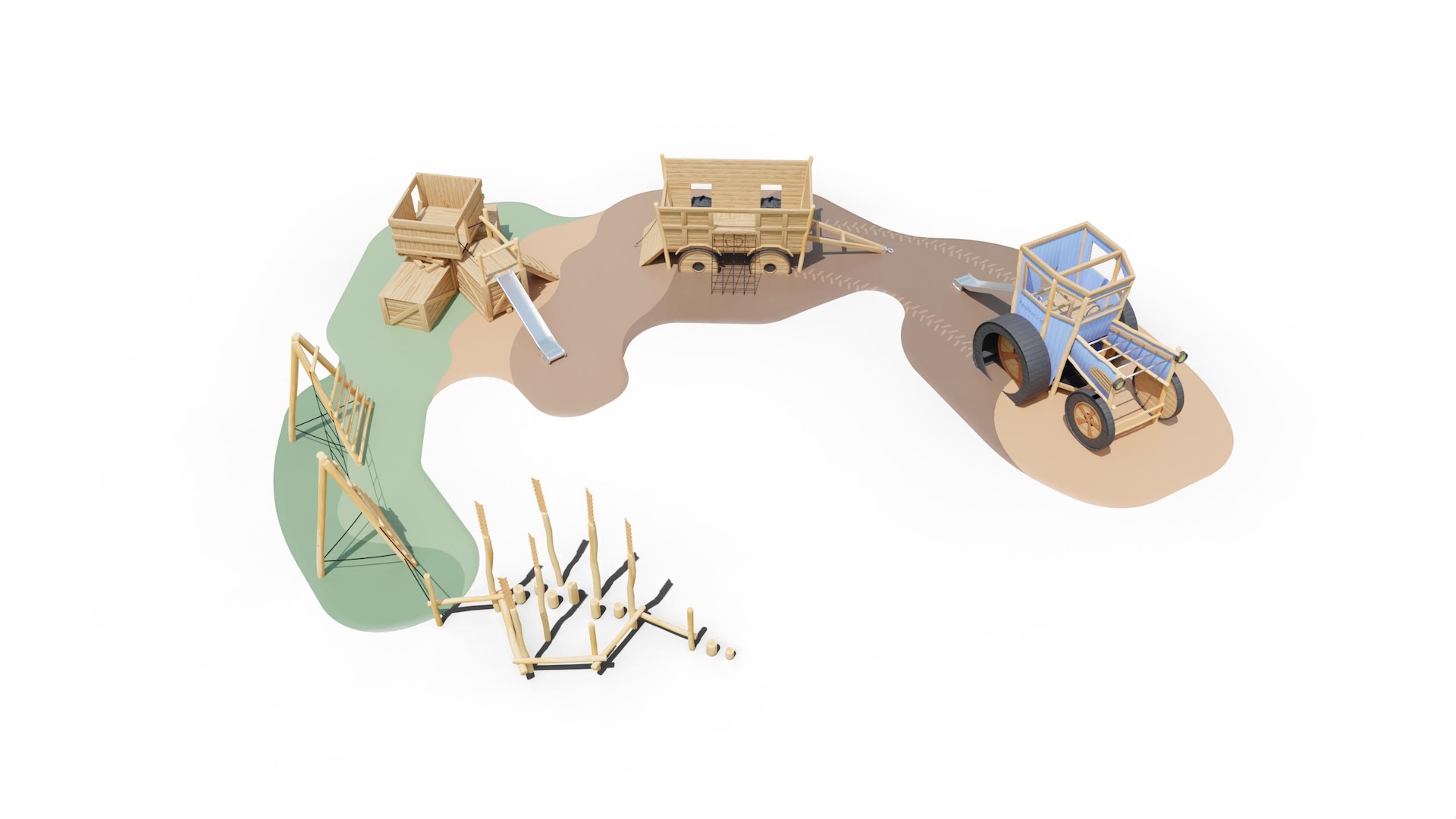Applewood Countryside Park wide view Concept by CAP.CO