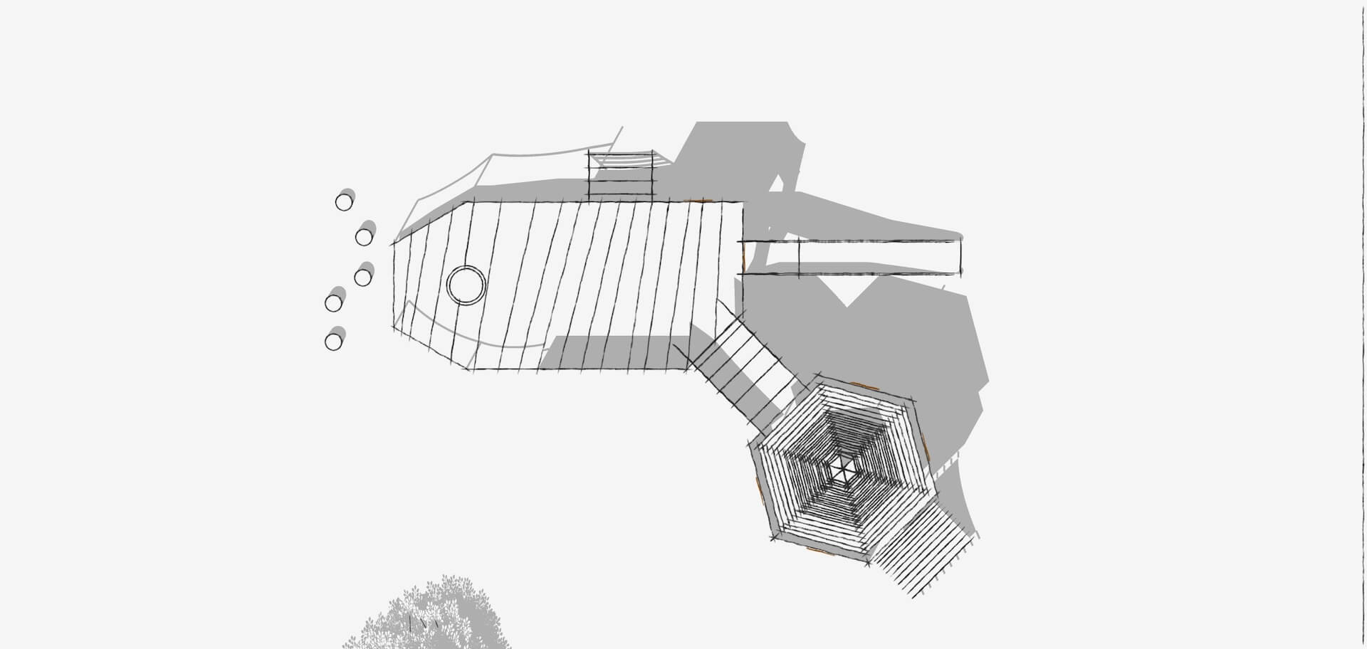 Initial concept plans for Scarborough Hill adventure play by CAP.CO