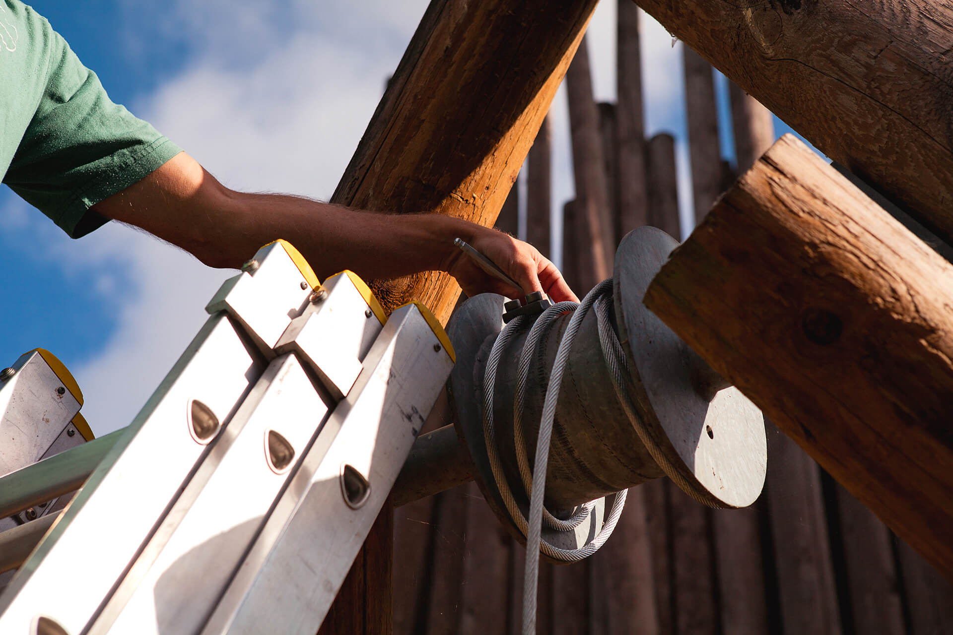 Creating Adventurous Places playground maintenance service