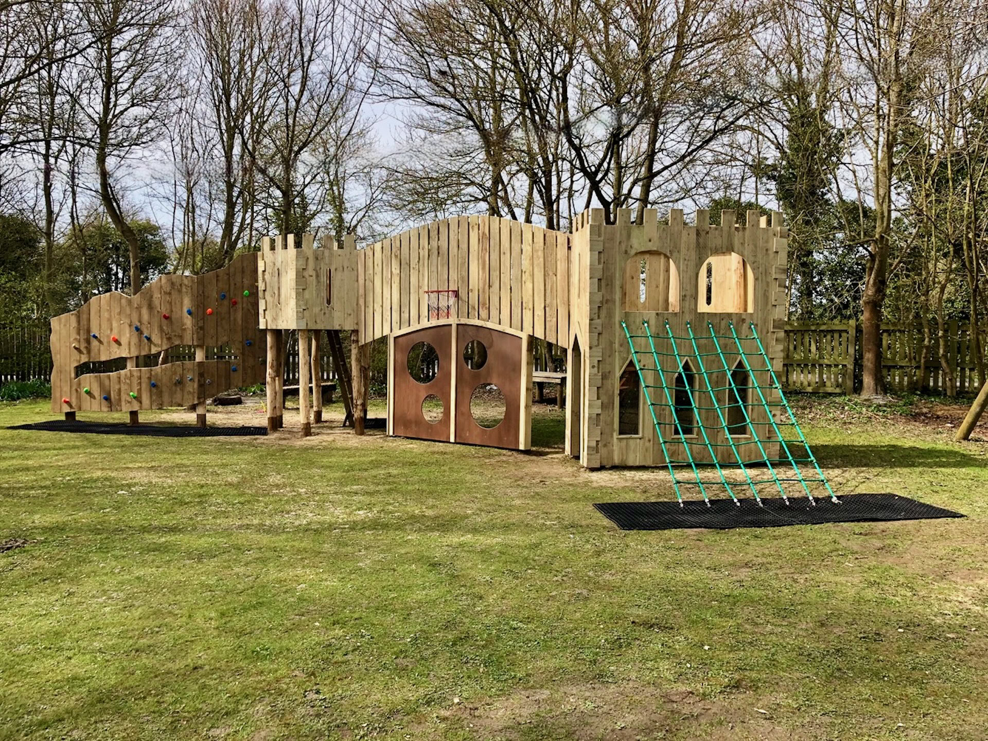 The completed Sunset garden 3 Adventure Play at the Mulberry Bush School by CAP.CO