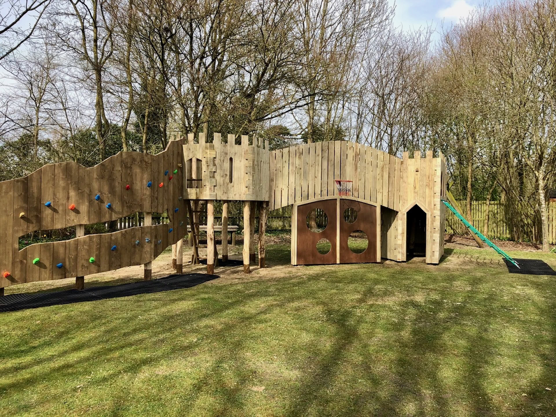 The completed sunset garden plat at the Mulberry Bush School by CAP.CO