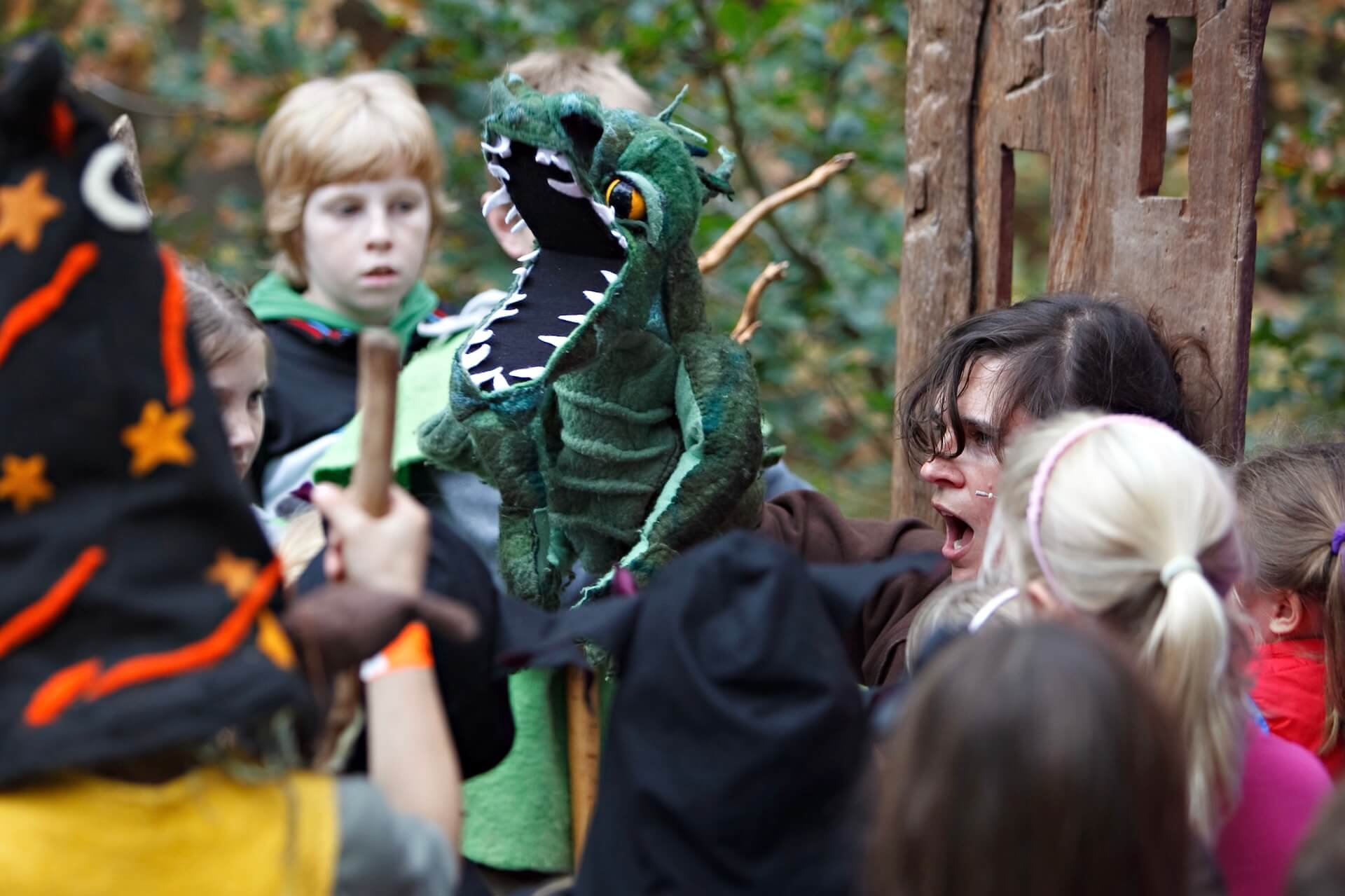 BeWILDerwood story telling