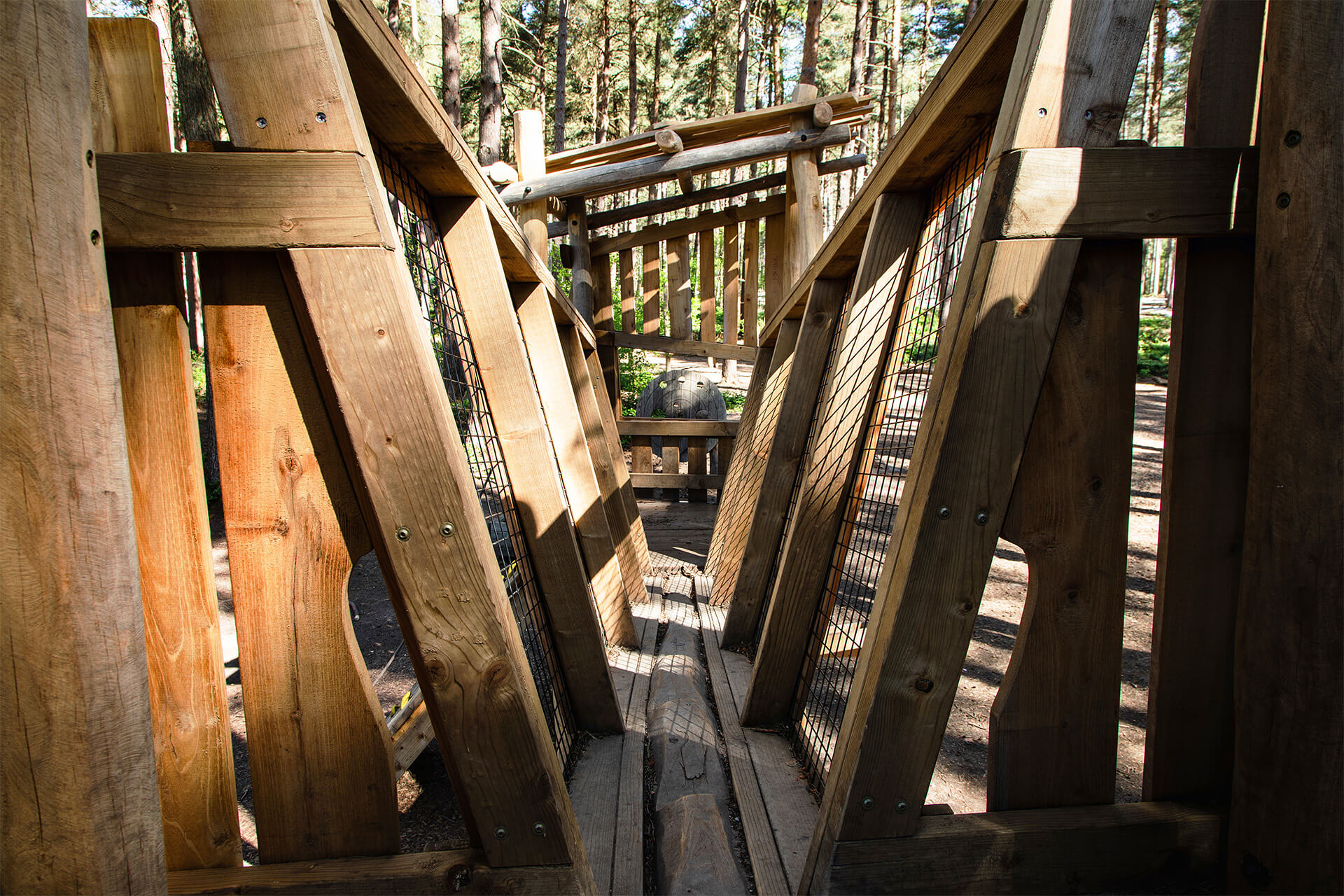 Sherwood Pines Forestry England adventure playground built by CAP.CO natural environment captured by Kev Foster photography