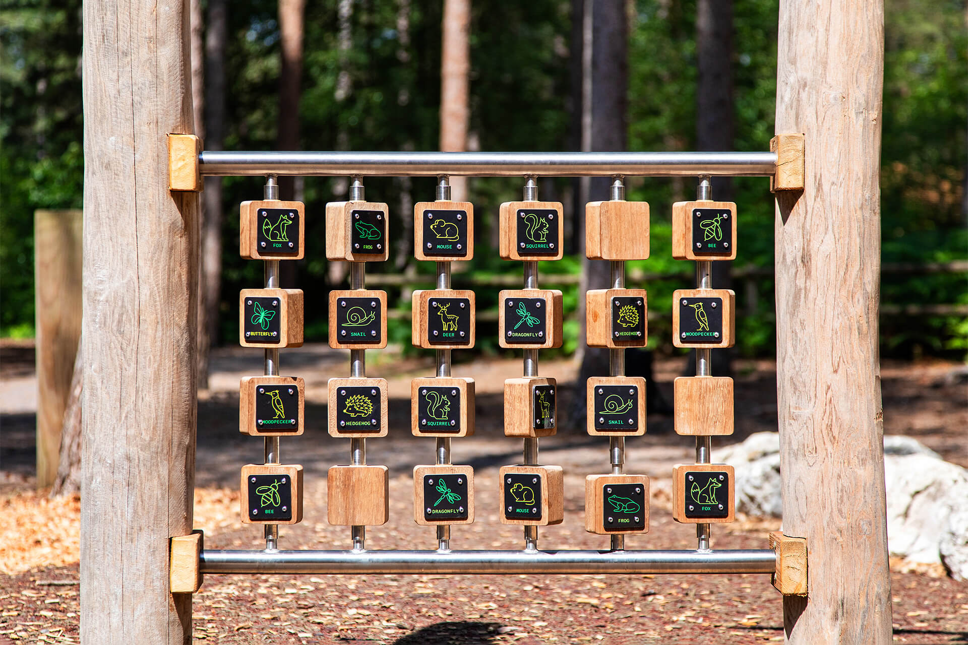 Moors Valley Woodland Rhapsody adventure playground built and designed by CAP.CO
