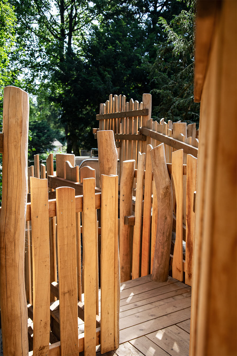 The Sky Maze adventure playground at Cotswold Wildlife Park is full of details, designed and built by CAP.CO, photography by Kev Foster