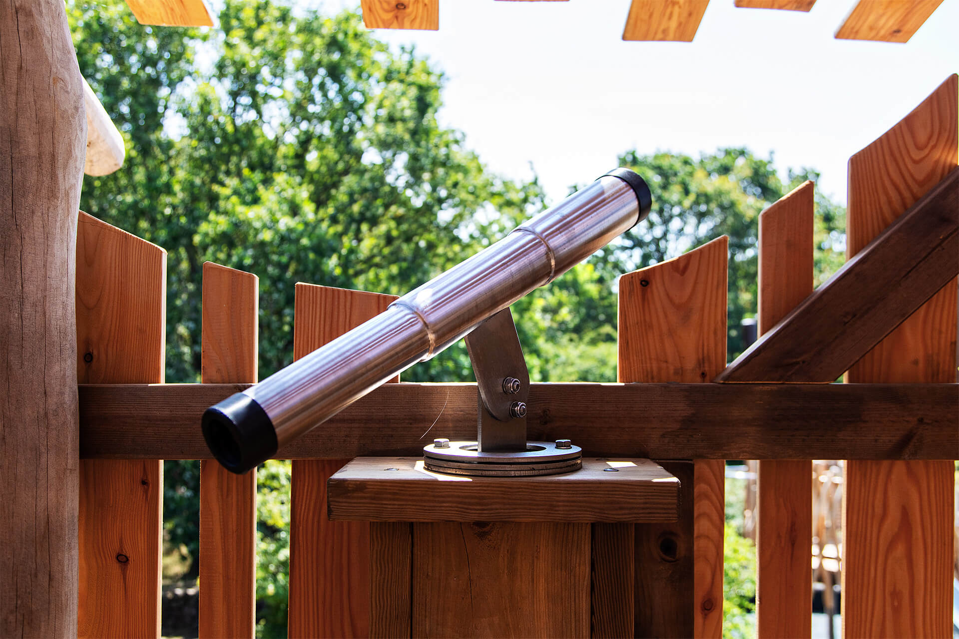 CAP.CO’s bespoke wooden adventure playground at Minsmere RSPB, designed to blend with the natural environment and inspire children to engage with nature