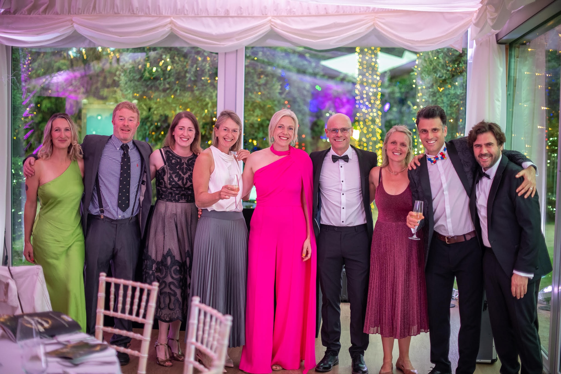 Rose Levein at the centre with the Reepham PTA