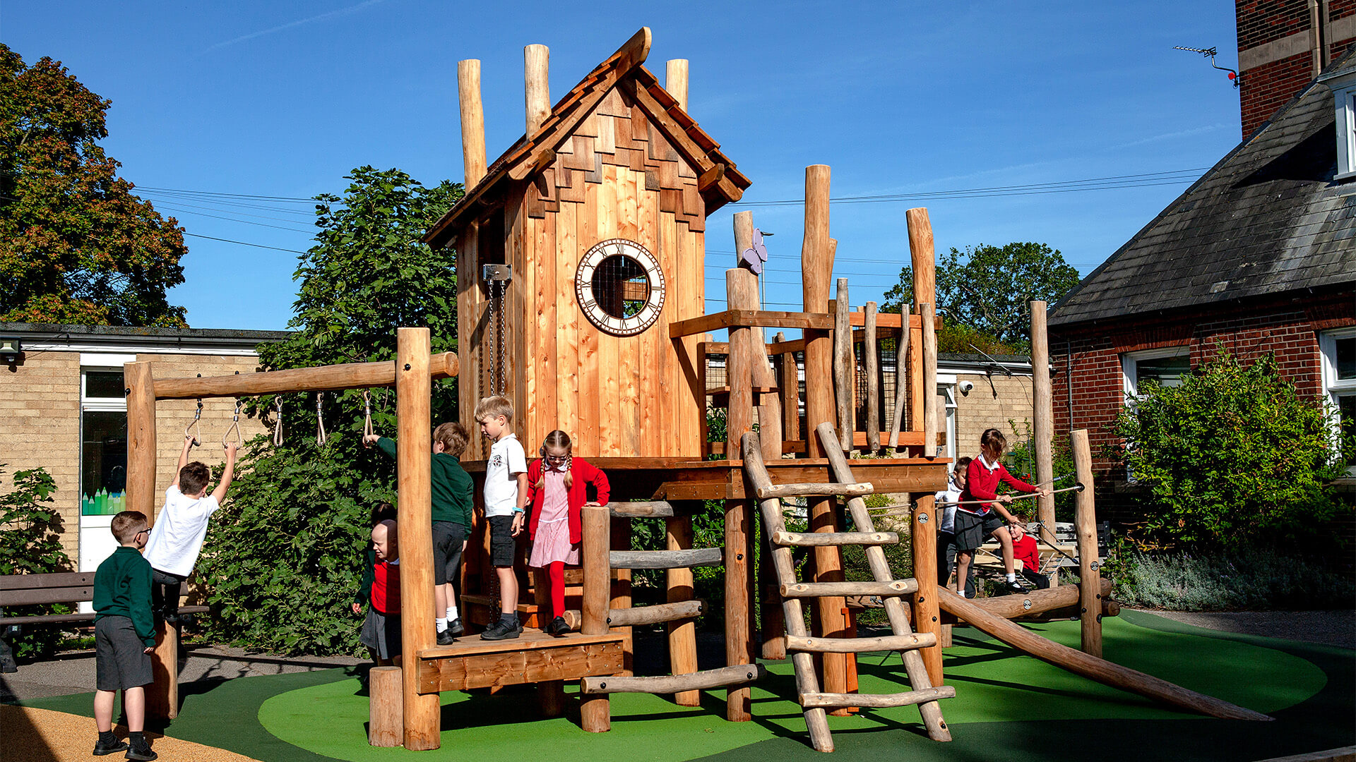 Colman Infant School Outside playground space built and designed by CAP.CO